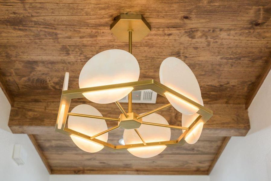 Close-up of interior finishes inside a home in , Dallas (Image 13).