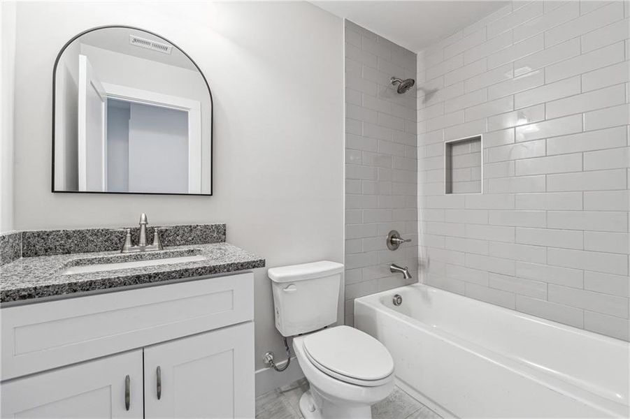 Furnished interior view inside a new home in , Talking Rock (Image 12).