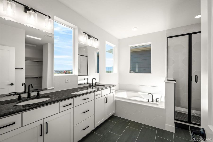 Furnished interior view inside a new home in Trailside at Cottonwood Creek, Colorado Springs (Image 13).