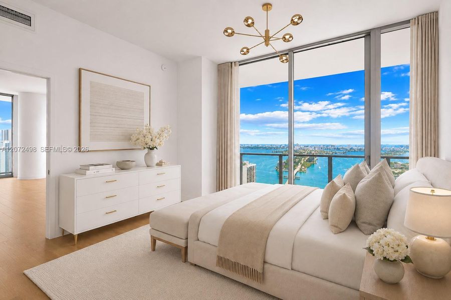 Master bedroom- Virtually staged for illustration purposes Master bedroom- Virtually staged for illustration purposes