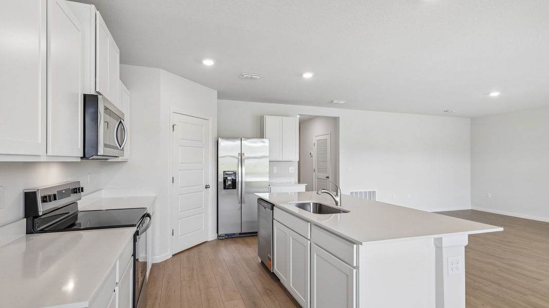 Furnished interior view inside a new home in Port St. Lucie Spot Lots, Port St. Lucie (Image 7).