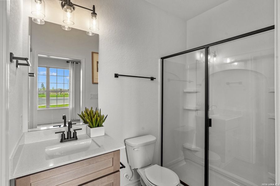 Furnished interior view inside a new home in Dove Song, Marion (Image 18).