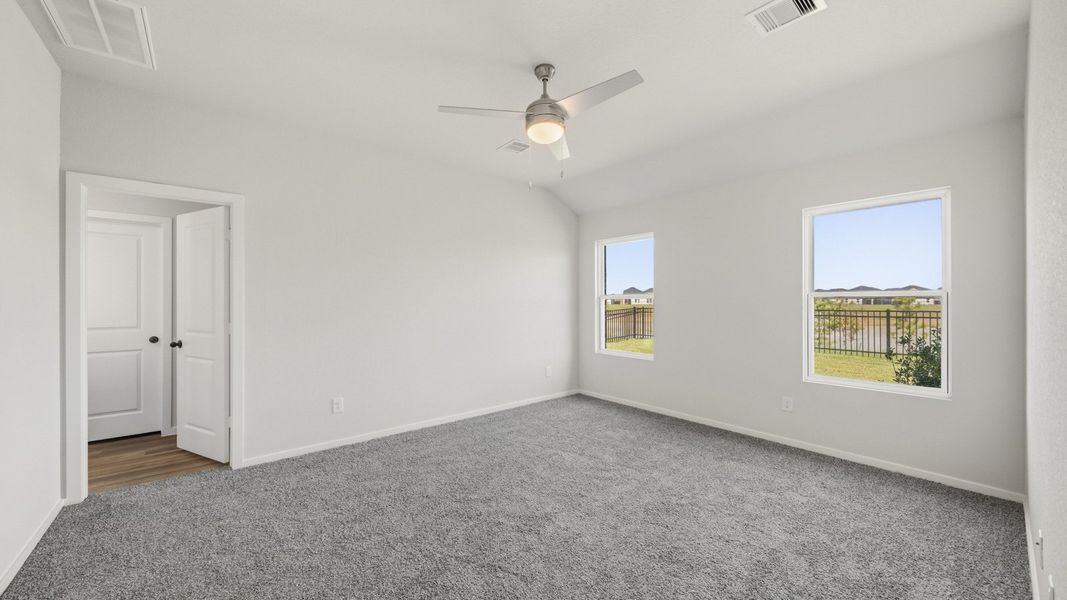 Representative unfurnished interior of a home built from the Jasper by D.R. Horton in Sunterra, Katy (Image 15). Representative unfurnished interior of a home built from the Jasper by D.R. Horton in Sunterra, Katy (Image 15).