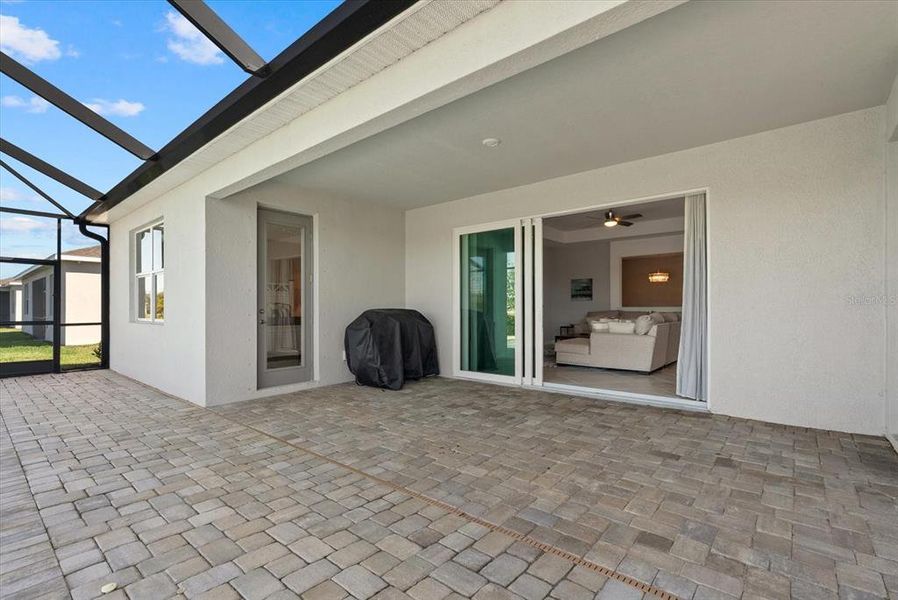 Exterior details and patio area of a home in , Englewood (Image 28).