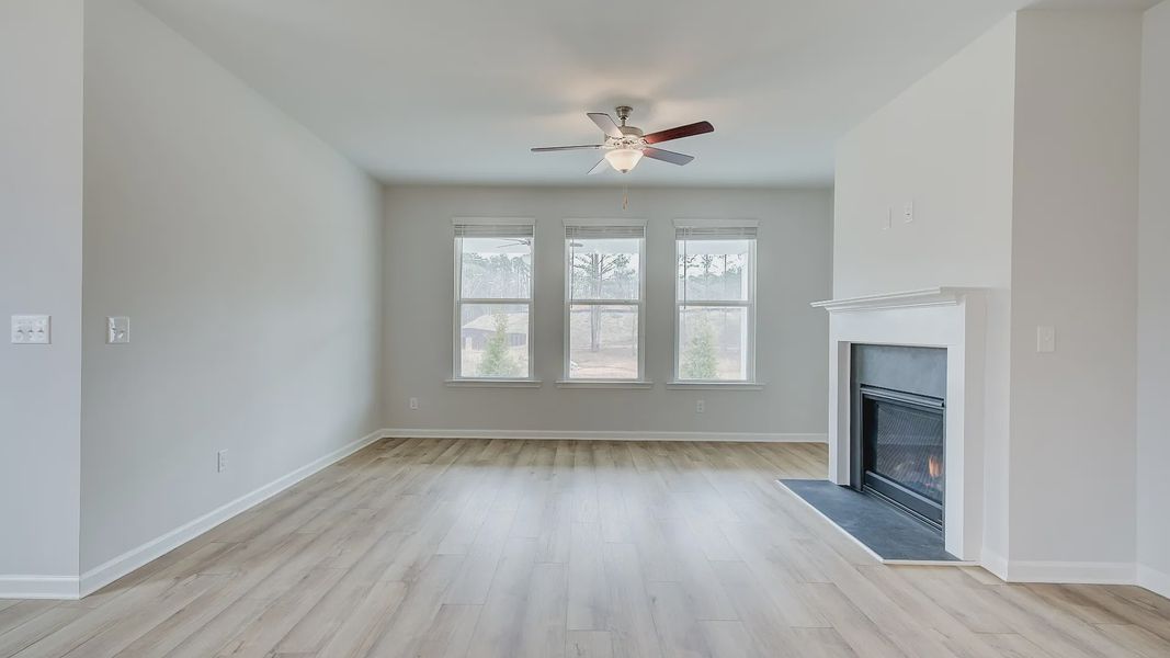 Furnished interior view inside a new home in Hamilton Lakes, Lawrenceville (Image 13). Furnished interior view inside a new home in Hamilton Lakes, Lawrenceville (Image 13).