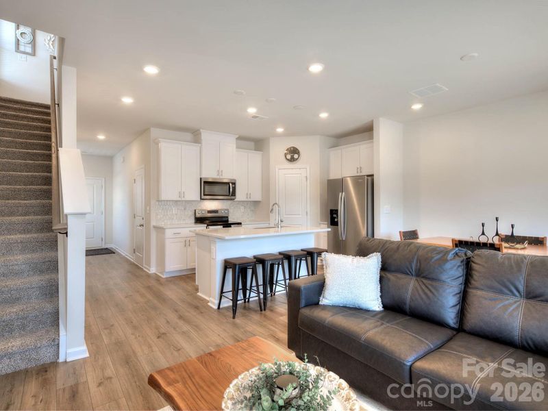 Furnished interior view inside a new home in , Fort Mill (Image 13). Furnished interior view inside a new home in , Fort Mill (Image 13).