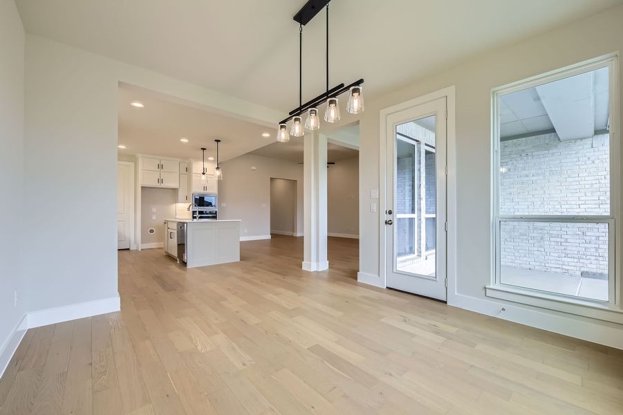 Plan 1535 Representative Photo - Dining/Kitchen