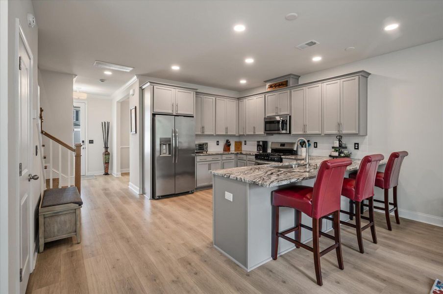 Furnished interior view inside a new home in , Summerville (Image 16).