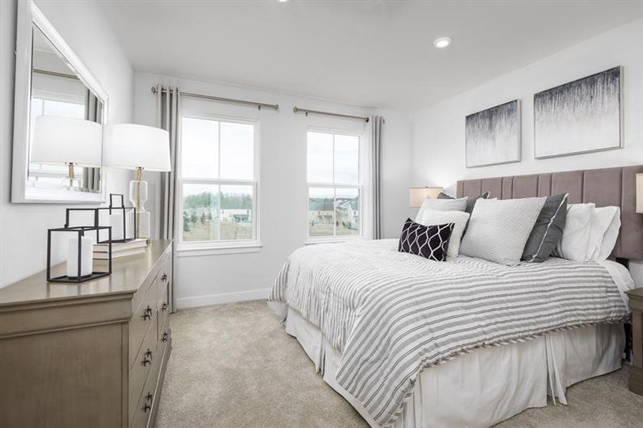 Furnished interior view inside a new home in Layton Hall, Mauldin (Image 12). Furnished interior view inside a new home in Layton Hall, Mauldin (Image 12).