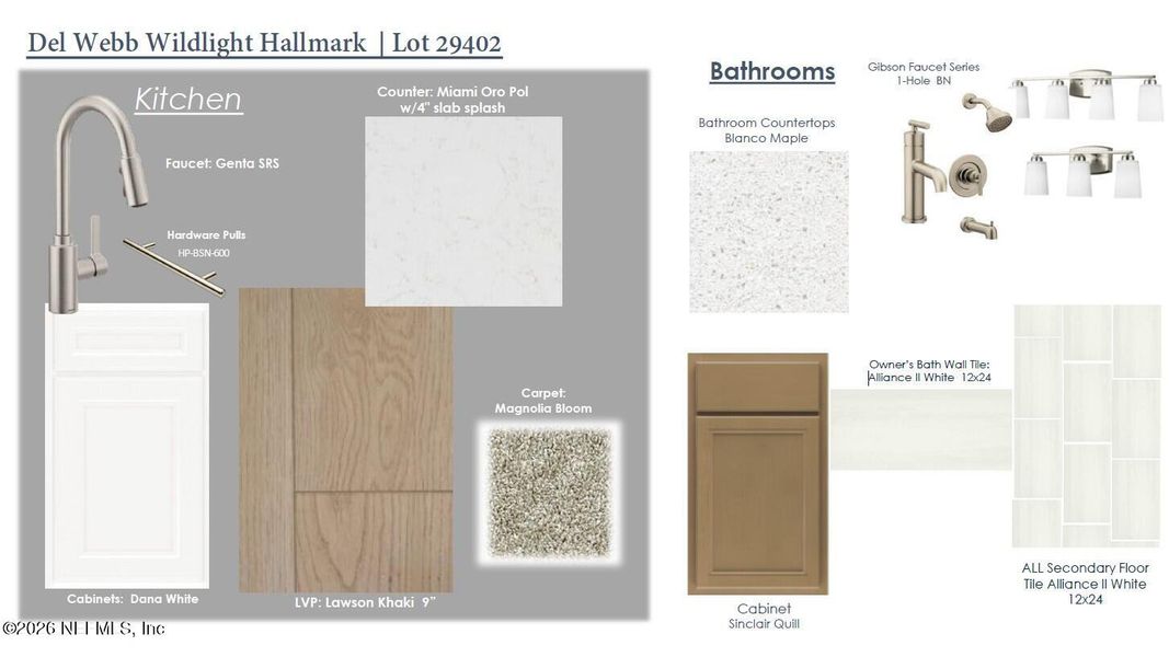 Sample of building materials used in homes in , Yulee (Image 15).