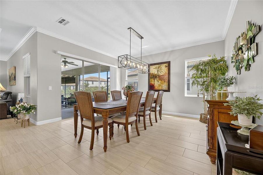 Furnished interior view inside a new home in Southshore Bay: The Grand Estates, Wimauma (Image 31).