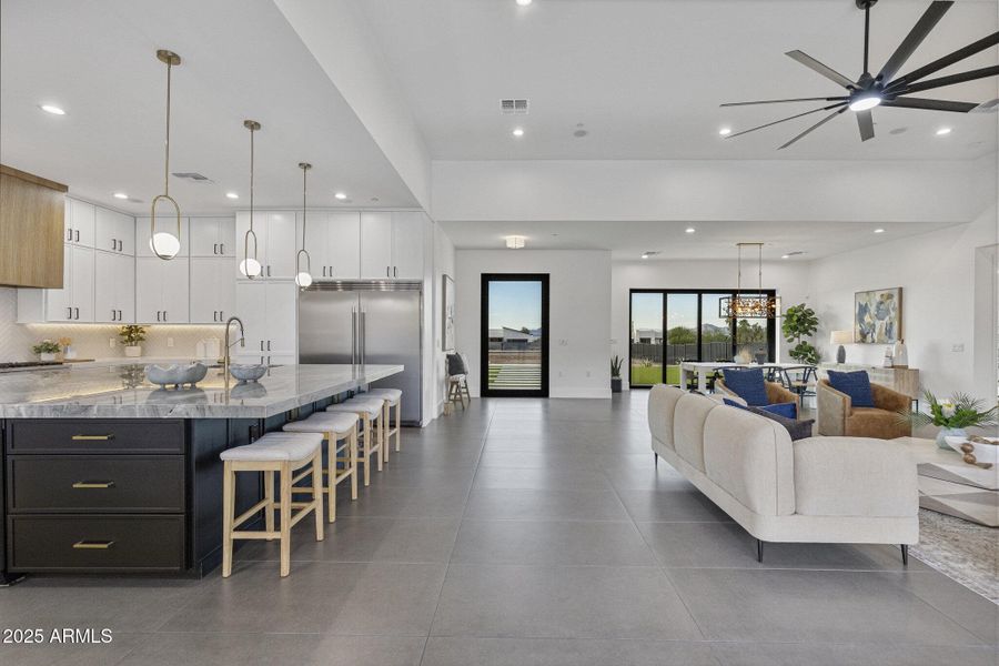 Great Room and Kitchen