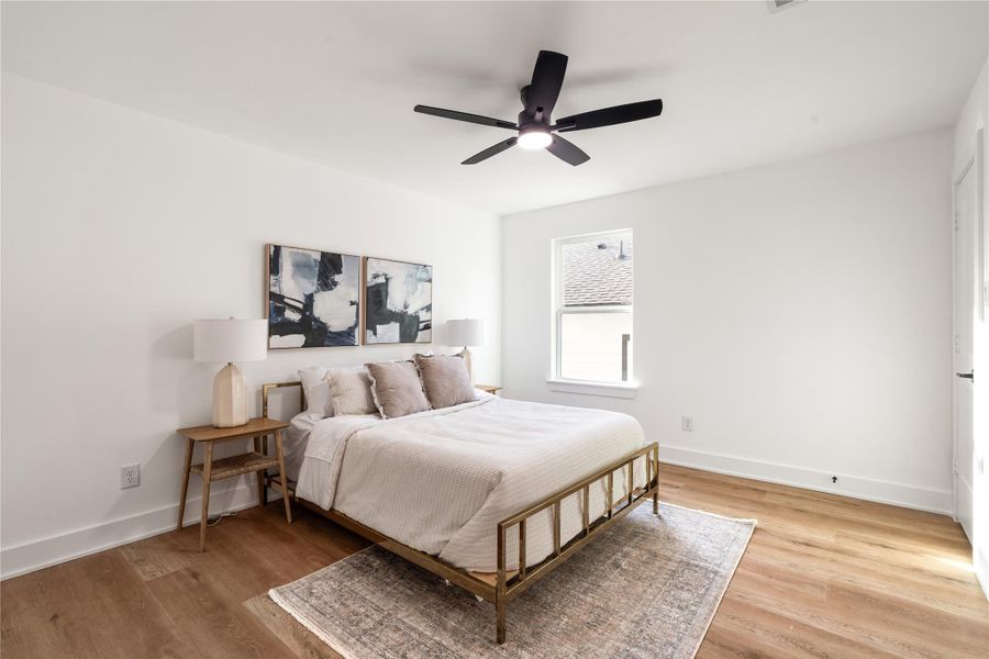 Designed with everyday living in mind, each 13' x 12' secondary bedroom feels generous enough for family, guests, or a growing teenager. Designed with everyday living in mind, each 13' x 12' secondary bedroom feels generous enough for family, guests, or a growing teenager.