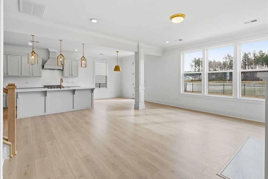 Spacious, unfurnished interior of a new home in , Ravenel (Image 19).