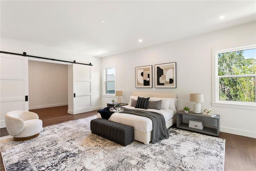 Furnished interior view inside a new home in , Tampa (Image 5).