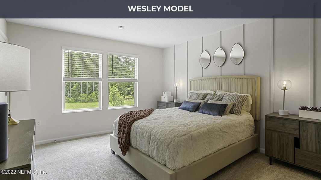 Furnished interior view inside a new home in Bridgewater, St. Augustine (Image 6). Furnished interior view inside a new home in Bridgewater, St. Augustine (Image 6).