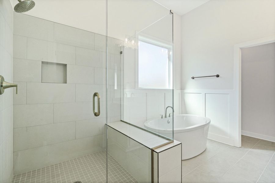 Furnished interior view inside a new home in Villages of Green Meadows, Munford (Image 10).