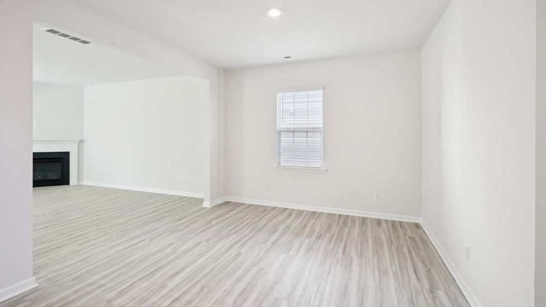 Representative unfurnished interior of a home built from the Columbia by D.R. Horton in Twinleaf Meadows, Monroe (Image 16).
