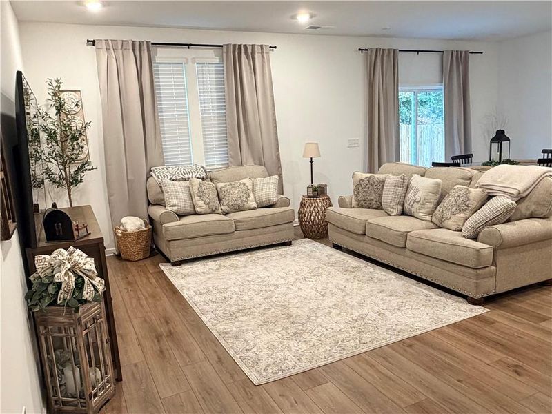 Furnished interior view inside a new home in , Adairsville (Image 32). Furnished interior view inside a new home in , Adairsville (Image 32).