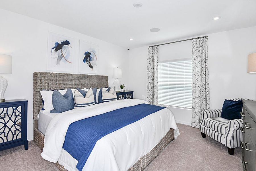 Representative furnished interior of a home built from the Ficus by Taylor Morrison in Coopers Meadow, Jacksonville (Image 14). Representative furnished interior of a home built from the Ficus by Taylor Morrison in Coopers Meadow, Jacksonville (Image 14).