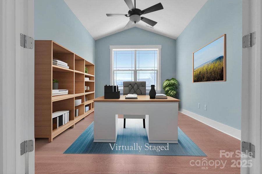 Guest bedroom with option to use as home office Guest bedroom with option to use as home office