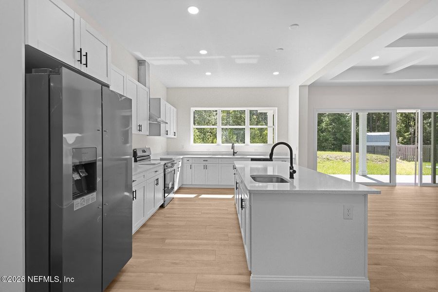 Furnished interior view inside a new home in , Yulee (Image 12).
