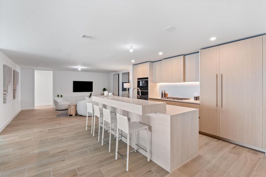 Furnished interior view inside a new home in , Pompano Beach (Image 14).