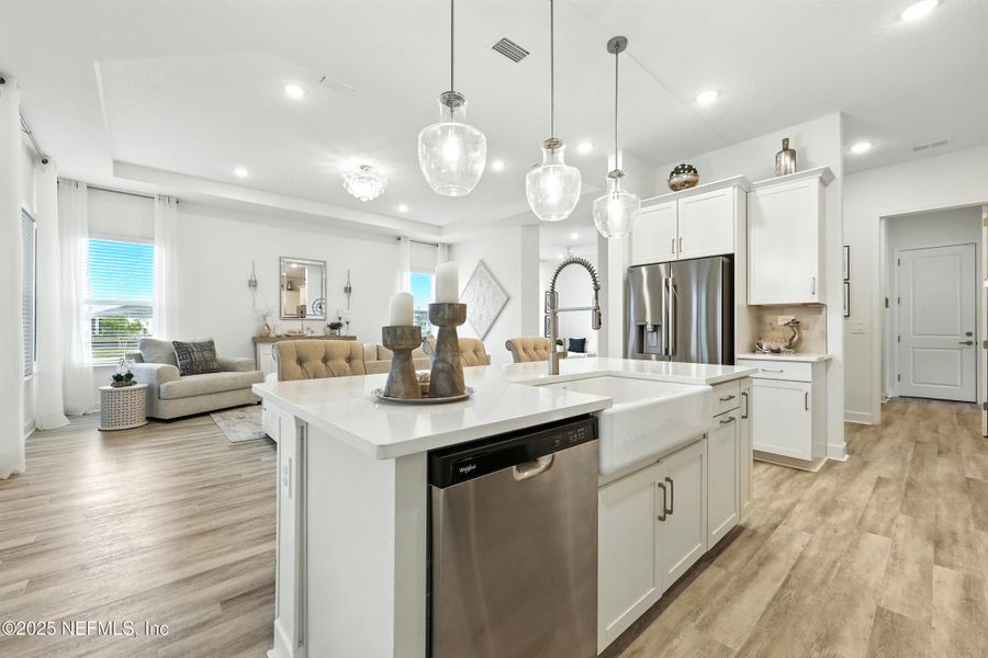 Furnished interior view inside a new home in Reverie at TrailMark, St. Augustine (Image 14). Furnished interior view inside a new home in Reverie at TrailMark, St. Augustine (Image 14).