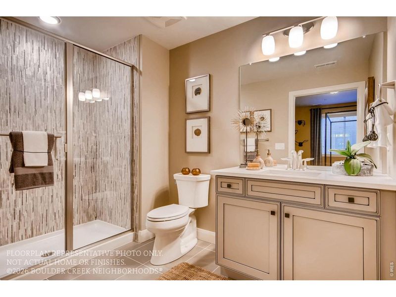 Furnished interior view inside a new home in , Broomfield (Image 30).