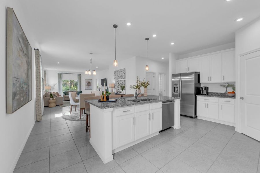 Open Concept Layout of The Lewiston at Watermark