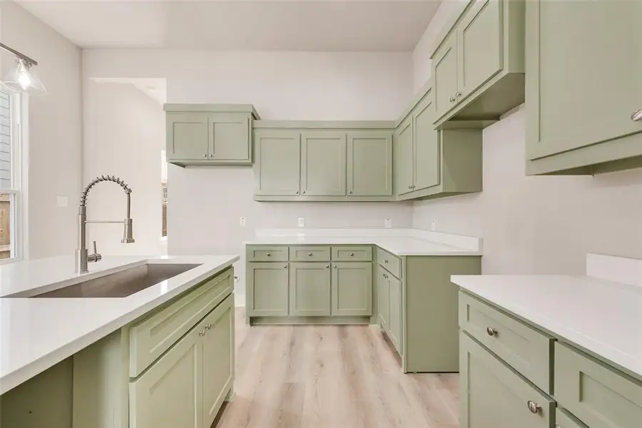 Furnished interior view inside a new home in , Dallas (Image 3).