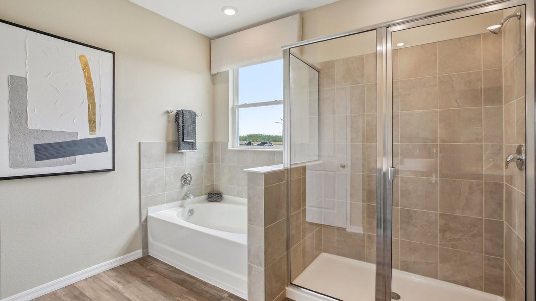 Furnished interior view inside a new home in Angeline, Land O' Lakes (Image 31).