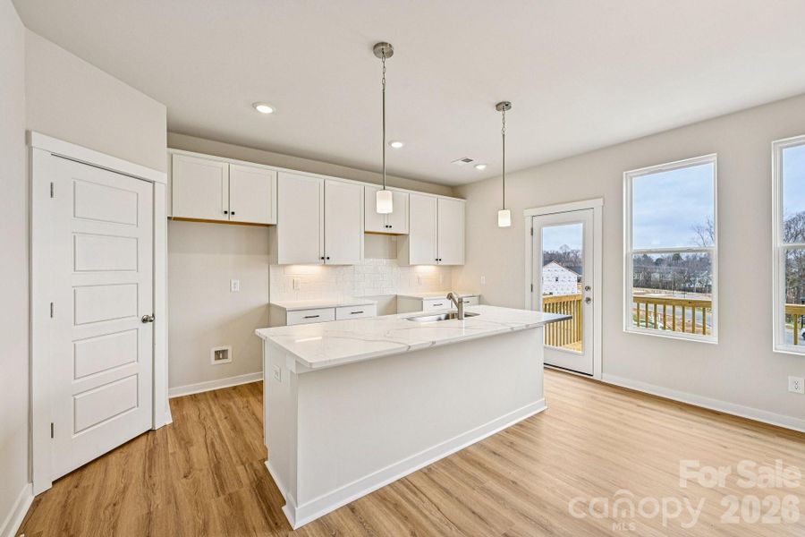 Furnished interior view inside a new home in Vanguard at Vermillion, Huntersville (Image 12). Furnished interior view inside a new home in Vanguard at Vermillion, Huntersville (Image 12).
