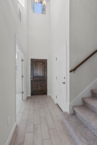 Spacious, unfurnished interior of a new home in Butler Farms, Liberty Hill (Image 28). Spacious, unfurnished interior of a new home in Butler Farms, Liberty Hill (Image 28).