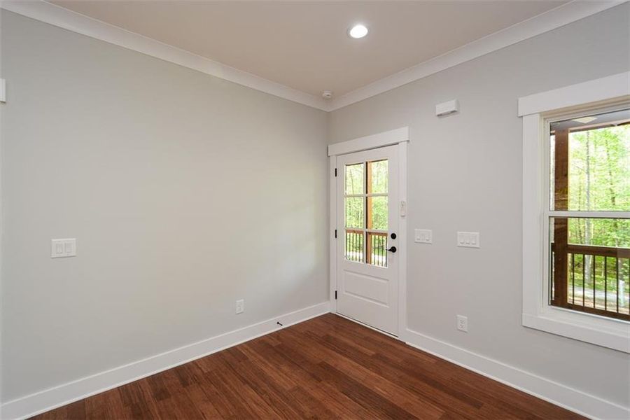 Spacious, unfurnished interior of a new home in , Ellijay (Image 29).