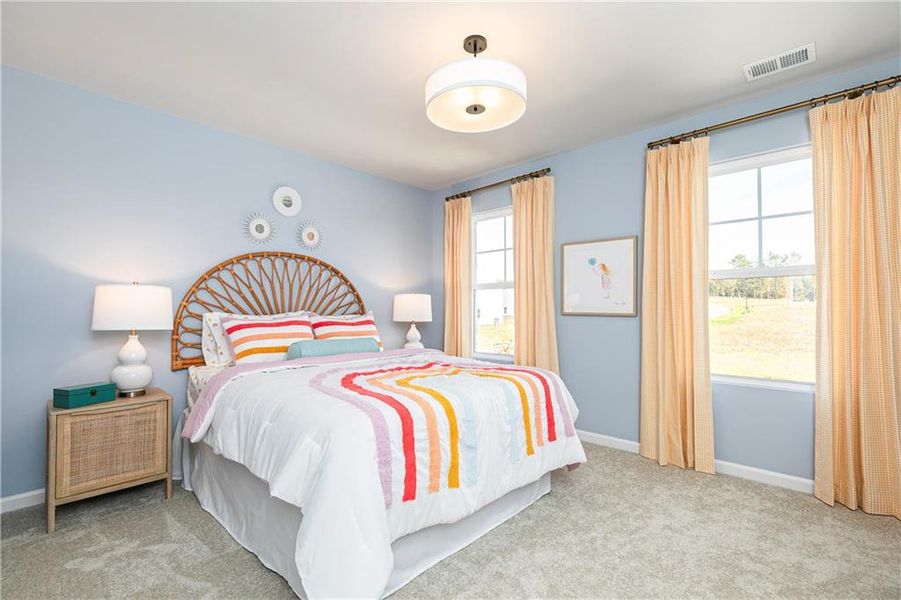 Furnished interior view inside a new home in Rhodes Glen, Lawrenceville (Image 37).