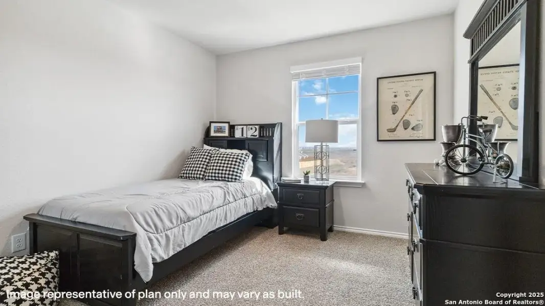 Furnished interior view inside a new home in , San Antonio (Image 8).