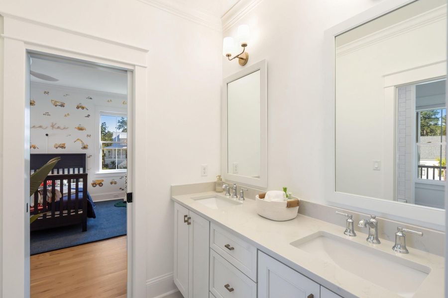 Furnished interior view inside a new home in , Mount Pleasant (Image 85).