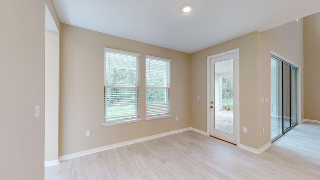 Representative unfurnished interior of a home built from the Barbuda by Taylor Morrison in Headwaters at Lofton Creek, Yulee (Image 22).