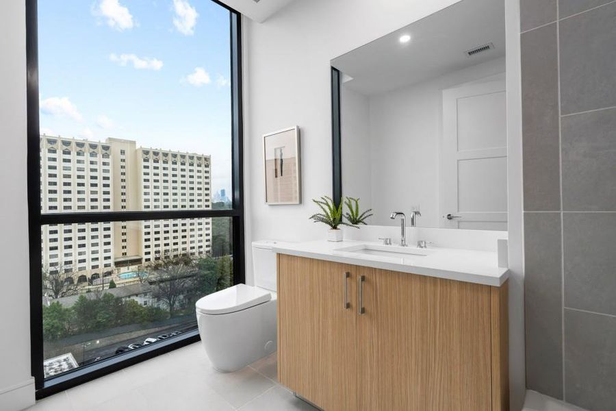 Furnished interior view inside a new home in The Dillon Buckhead, Atlanta (Image 35). Furnished interior view inside a new home in The Dillon Buckhead, Atlanta (Image 35).