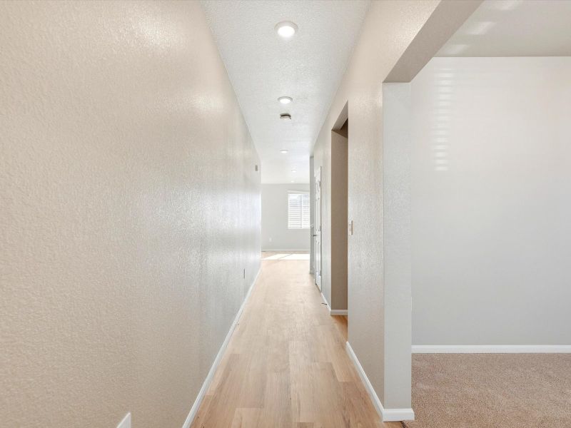 Spacious, unfurnished interior of a new home in Lorson Ranch : The Springs Collection, Colorado Springs (Image 13). Spacious, unfurnished interior of a new home in Lorson Ranch : The Springs Collection, Colorado Springs (Image 13).
