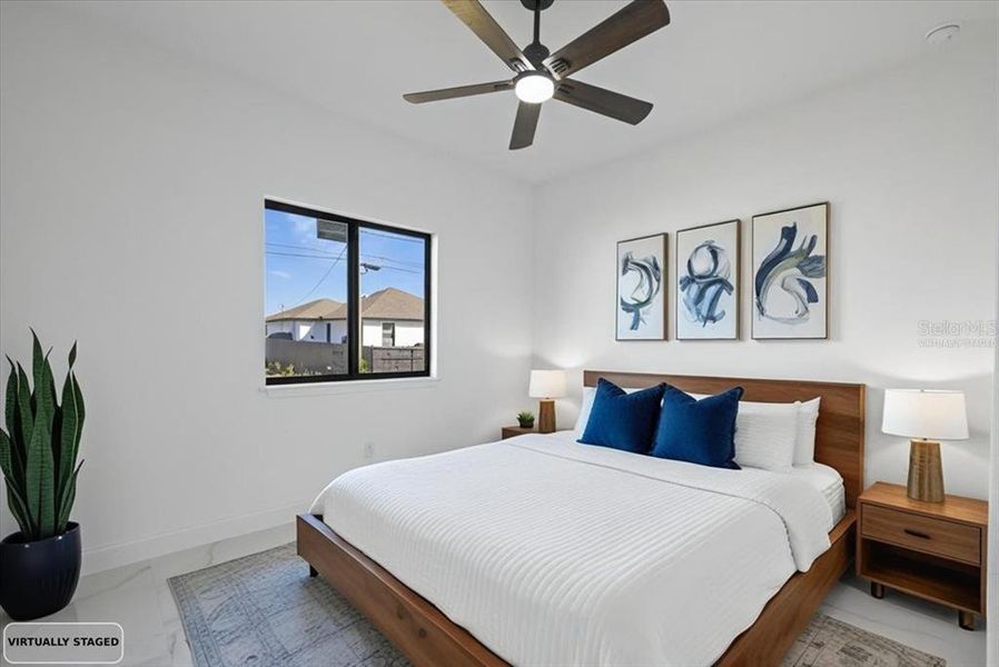 Furnished interior view inside a new home in , Cape Coral (Image 16).