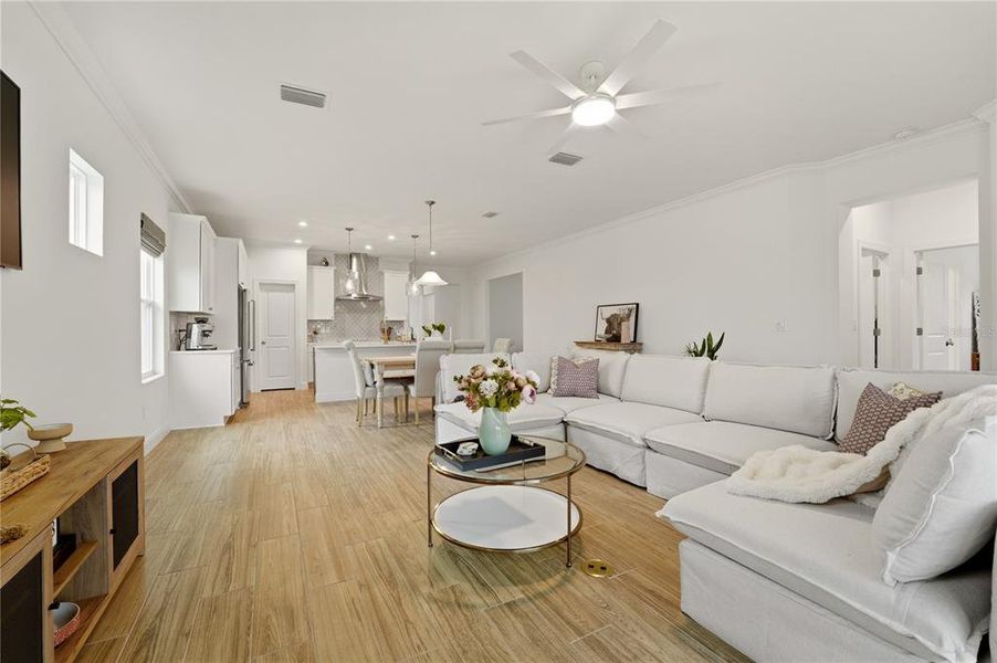Furnished interior view inside a new home in , Parrish (Image 15).