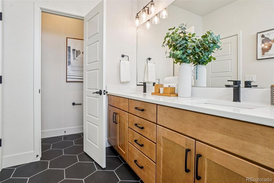 Furnished interior view inside a new home in Loretto Heights - Rise Collection, Denver (Image 6).