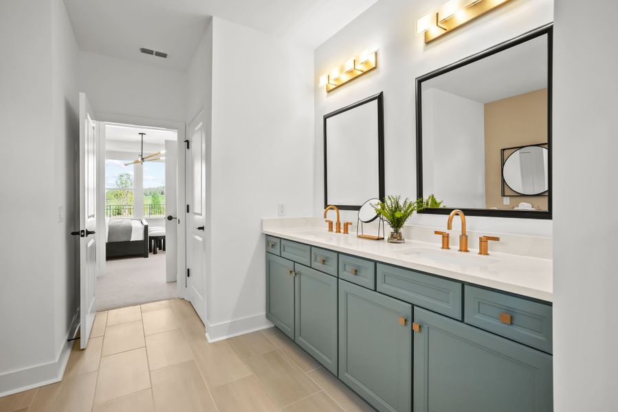 Representative furnished interior of a home built from the Prestige by Del Webb in Del Webb Carolina Ridge, Midland (Image 56).
