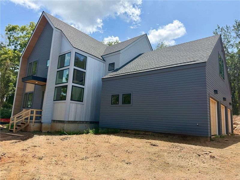 Exterior details and patio area of a home in Aster, Roswell (Image 4).