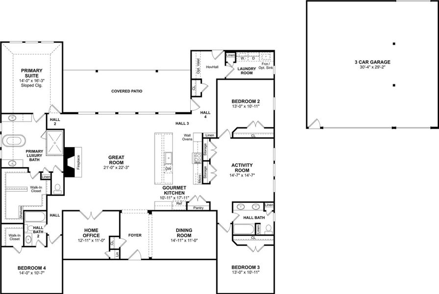 The Elin floor plan by K. Hovnanian® Homes. 1st Floor shown. *Prices, plans, dimensions, features, specifications, materials, and availability of homes or communities are subject to change without notice or obligation. The Elin floor plan by K. Hovnanian® Homes. 1st Floor shown. *Prices, plans, dimensions, features, specifications, materials, and availability of homes or communities are subject to change without notice or obligation.