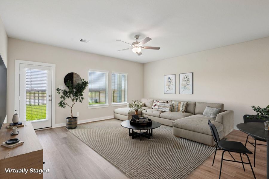 Photo is not of the actual home, but is an inspirational photo of builder’s model home and may depict options, furnishings, and/or decorator features that are not included Photo is not of the actual home, but is an inspirational photo of builder’s model home and may depict options, furnishings, and/or decorator features that are not included