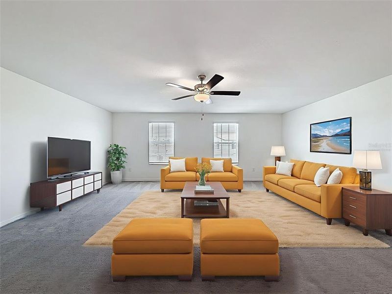 Furnished interior view inside a new home in , Lakeland (Image 16).