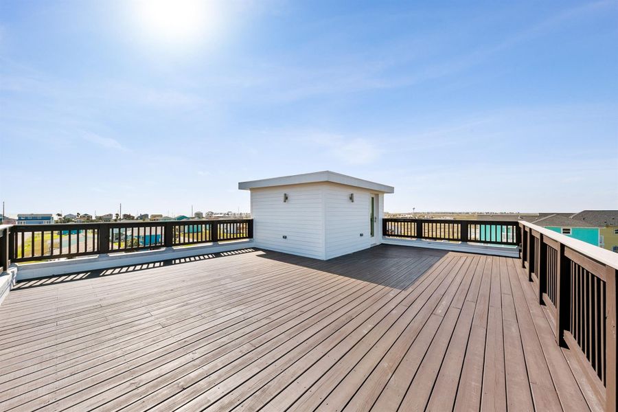 Exterior details and patio area of a home in , Galveston (Image 3). Exterior details and patio area of a home in , Galveston (Image 3).